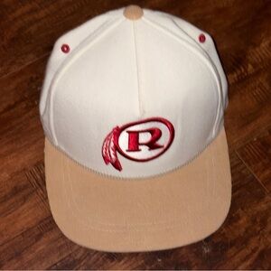 Washington Redskins Snapback Hat Featuring The Team's R Logo. Corduroy NFL